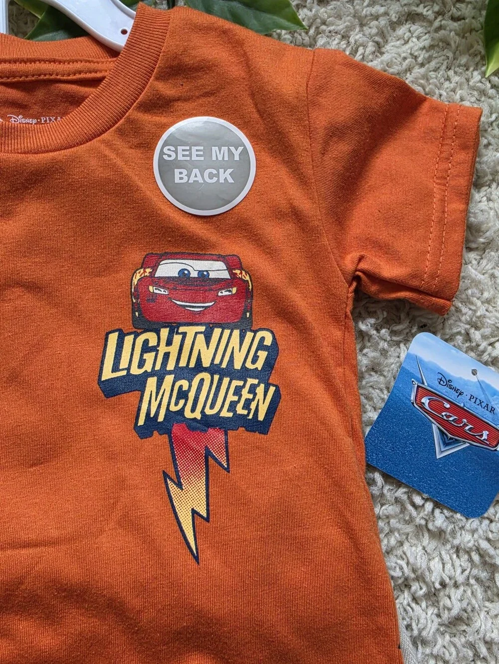 Baby Boy Lightening McQueen Outfit (9-12 Months)
